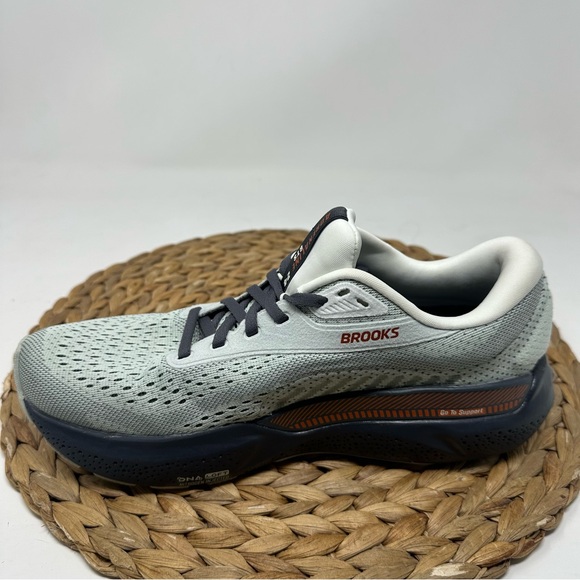 BROOKS Adrenaline GTS 24 Running Shoes Mercury Ebony Copper Size 8 Women's - Picture 2 of 9